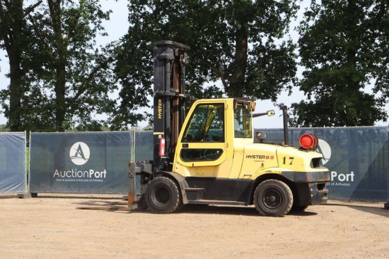 Forklift Hyster H8.0FT LPG 8000kg 5.46m 2010 H8.0FT 2010 2 Forklift image 3