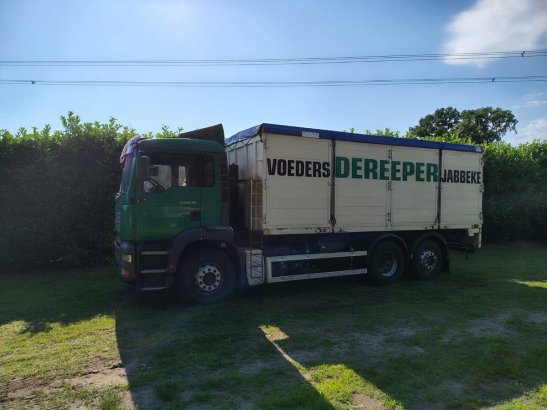 Tipper Truck MAN TGA 26.310 TGA 26.310 2 Dump trailers image 3