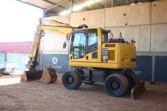 Wheel excavator Komatsu PW148 Diesel 90kW 2014 915 2014 2 Wheeled Excavators image 18