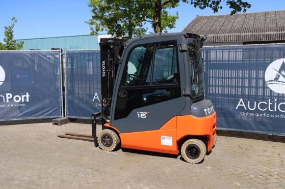 Toyota 8FBM16T Electric Forklift 1600kg 4.5m 2016 8FBM16T 2016 2 Forklift image 33