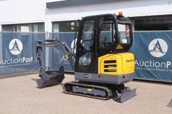 Mini excavator Eurotrac SQ18A/HE18CP Diesel 14.2kW 2020 New SQ18A/HE18CP 2020 1 image 3