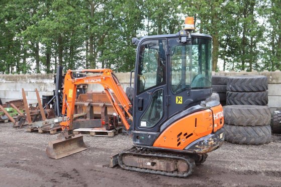 Mini excavator Hitachi Zaxis ZX14-3 CLR Diesel 11kW 2009 Zaxis ZX14-3 CLR 2009 2 image 3