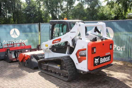 Bobcat T590 Diesel Skid Steer Loader 50.8kW 2020 With Various Attachments T590 2020 2 image 3