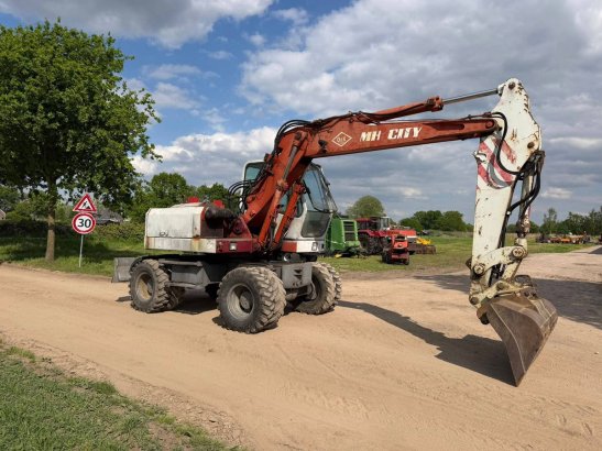Wheel excavator O&K MH CITY Diesel 61kW 1990 MH CITY 1990 2 Wheeled Excavators image 16