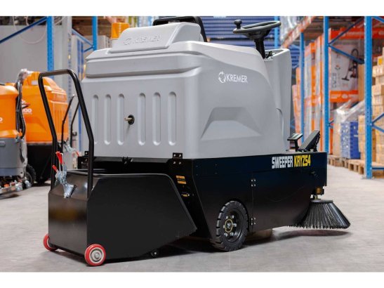 Kremer KRYZS4 Ride-on Electric Sweeper 700W 2025 New Kremer KRYZS4 Zit 2025 1 image 3