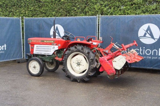 Mini tractor Yanmar YM2000B Diesel 20hp with cultivator 2TR20A 2 image 18