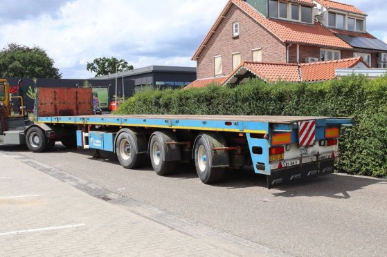 Flatbed Semi-trailer Floor Fluo-17-30H2 47t 2006 Floor FLU0-17-30H2 2006 2 image 3