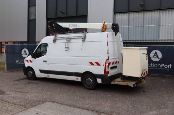 Truck mounted aerial platform Renault Master KLUBB KL32 Diesel 145hp 12.5m 2021 Master KLUBB KL32 2021 2 image 3