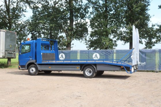 Machine transporter Mercedes-Benz 970.02 Diesel 150hp 2690 kg 2001 Mercedes-Benz 970.02 2001 2 Flatbed open trailers image 3