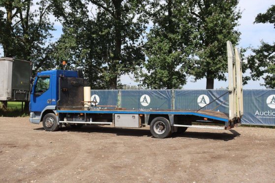 Machine transporter DAF FA LF45G12 Diesel 159hp 2008 FA LF45G12 2008 2 Flatbed open trailers image 3