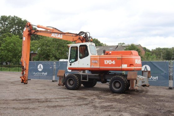 Wheel excavator Atlas 1704 Diesel 139kW 1997 1704 1997 2 Wheeled Excavators image 3