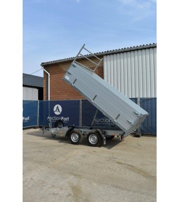 Electric Tipper BW Trailer 2700kg 330x180x70cm New BW Trailer 1 Dump trailers image 3