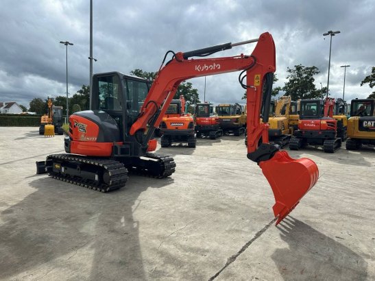 Midi excavator Kubota KX155-5 Diesel 2017 KX155-5 2017 2 Crawler Excavators image 3