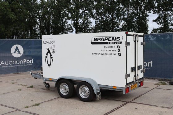 Closed Refrigerated Trailer Van Weel VW 2000kg 2005 Van Weel VW 2005 2 image 3
