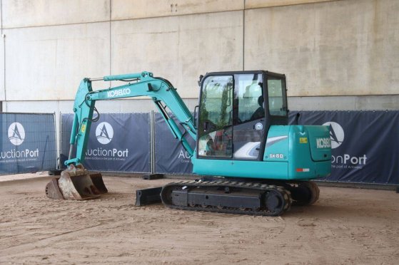 Kobelco SK60-8 Crawler Excavator Diesel 53kW 2015 SK60-8 2015 2 Crawler Excavators image 3