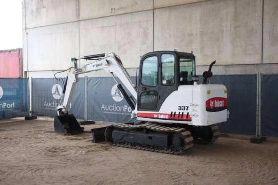 Crawler excavator Bobcat 337G Diesel 37.5kW 2005 337 G 2005 2 Crawler Excavators image 3