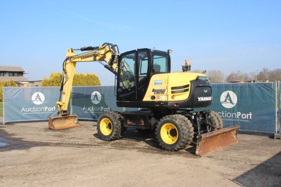 Wheel excavator Yanmar B110W Diesel 85kW 2018 B110W 2018 2 Wheeled Excavators image 3