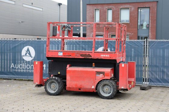 Scissor lift Manitou 120SC Diesel 11.96m 2011 120SC 2011 2 Scissor Lifts image 3