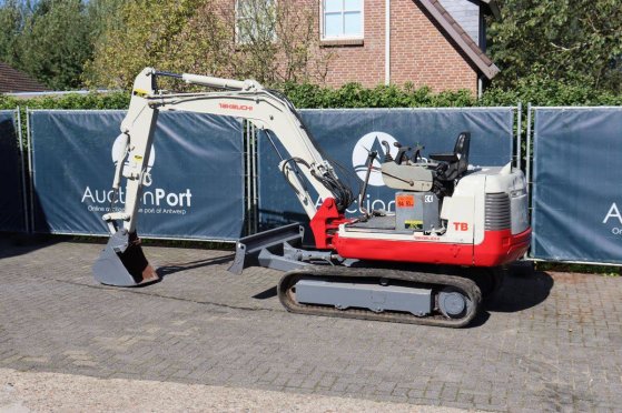 Crawler excavator Takeuchi TB125 Diesel 17kW 2008 (Margin) TB125 2008 2 image 3