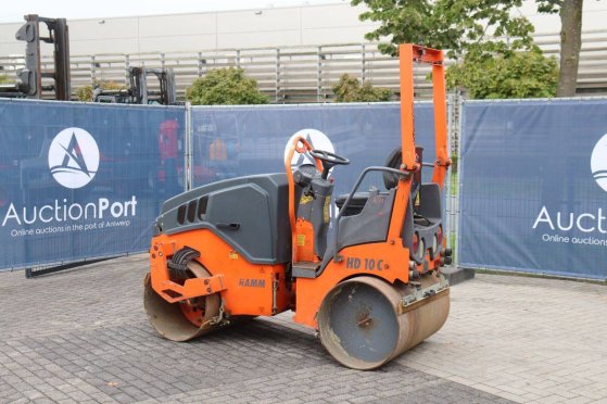 Tandem vibratory roller Hamm HD 10C VV Diesel 14.8kW 2015 HD 10C VV 2015 2 image 3