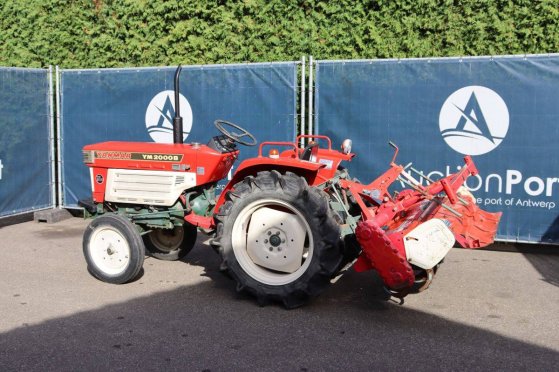 Mini tractor Yanmar YM 2000B Diesel 24hp with cultivator YM2000B 2 image 3