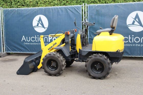 Articulated loader Komatsu W10-6 Diesel 16hp W10-6 2 Wheel Loaders image 18