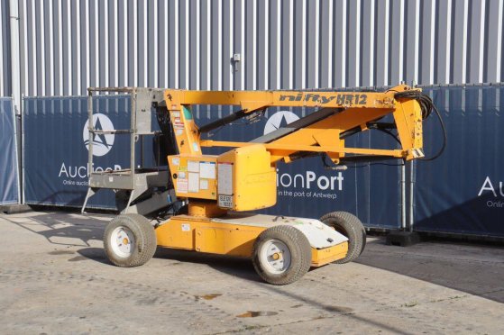 Nifty HR12 NE Articulated Boom Lift Electric 200kg 12m 2012 Nifty HR12 NE 2012 2 image 3