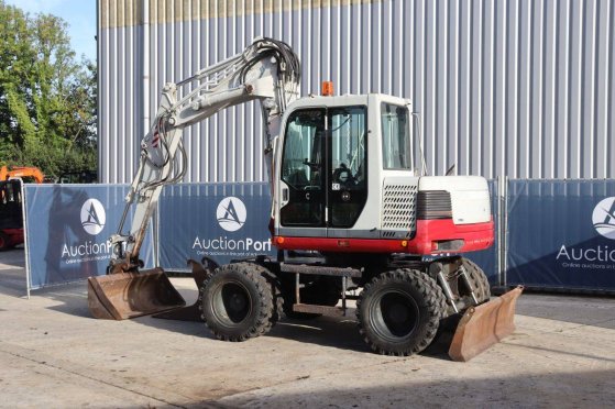 Wheel excavator Takeuchi TB175W Diesel 49.3kW 2006 TB175W 2006 2 Wheeled Excavators image 3