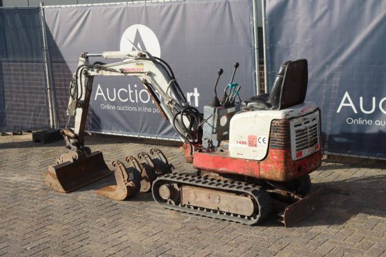 Mini excavator Takeuchi TB108 Diesel 7.1kW 2000 TB108 2000 2 image 3