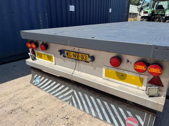 Flatbed Semi-trailer Cuppers 2002 CUPPERS SA 10-10L 2002 2 image 3