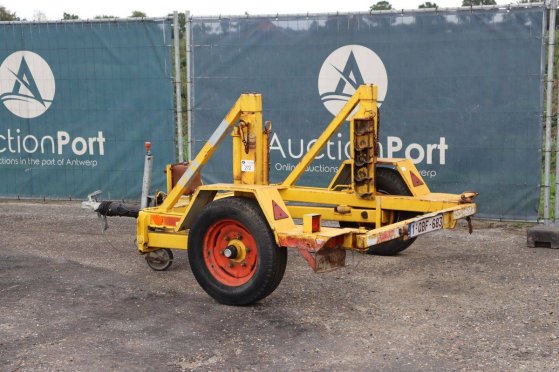 Hose reel trailer Venrooy LTV-150 2000kg 1990 VERNOOY LTV-150 1990 2 Flatbed open trailers image 3