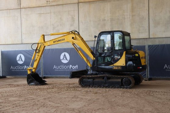 Crawler excavator Hyundai R60-7 Diesel 40kW 2012 R60-7 2012 2 Crawler Excavators image 3