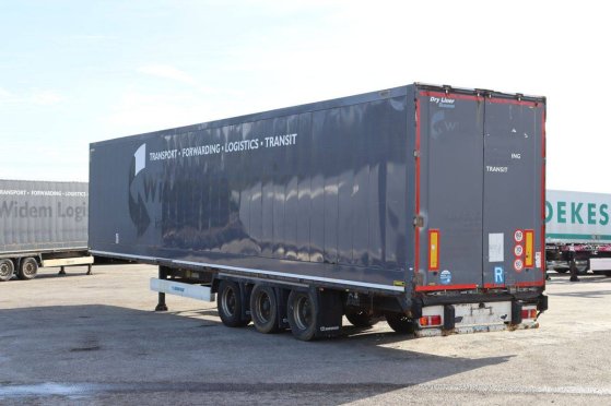 Closed Semi-Trailer Krone SD 39000kg 2012 SD 2012 2 Box semi-trailers image 3