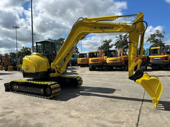 Midi excavator Yanmar VIO80 Diesel 2011 844 2011 2 Crawler Excavators image 3
