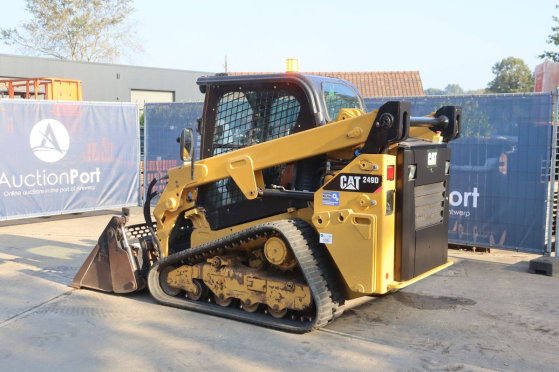 Skid steer loader Caterpillar 249D Diesel 50kW 2015 249D 2015 2 image 3