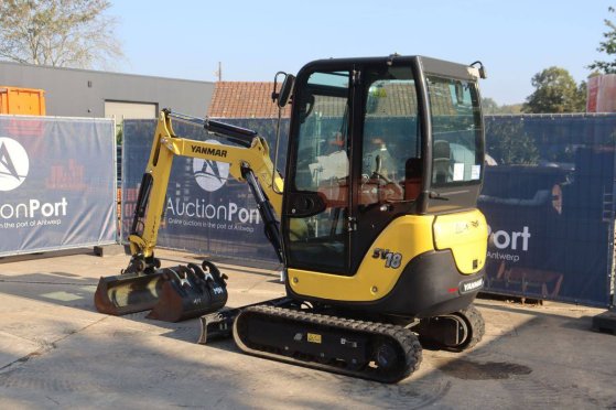 Mini excavator Yanmar SV18 Diesel 9.5kW 2020 923 2020 2 image 3