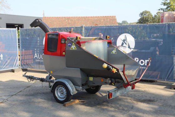 Wood Chipper TS Industries Tiger-25D Diesel 2016 On Trailer TS Industrie Tiger-25D 2 image 3