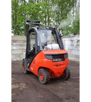 Forklift Linde H30 LPG 3000kg 5.2m 2008 H30T 2008 2 Rough Terrain Forklift image 4