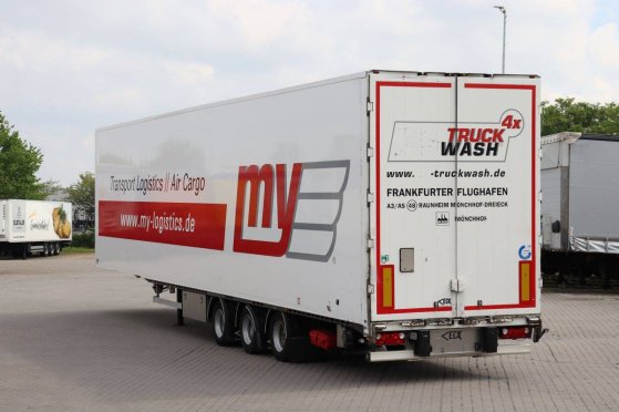 Closed Semi-trailer Van Eck Auflieger Trockenfrachtkoffer Mega 2022 Van Eck Auflieger Trockenfrachtkoffer Mega 2022 2 Box ...