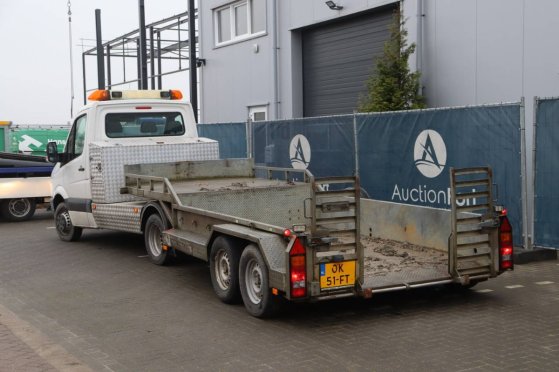 Car Transporter Truck Volkswagen Crafter Diesel 163hp 2015 VELDHUIZEN DO 2008 2 Flatbed open trailers image 4