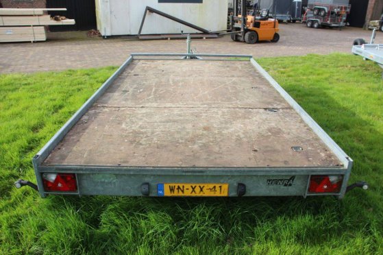 Henra AT20 2004 flatbed trailer Henra AT20 2004 2 Flatbed open trailers image 4
