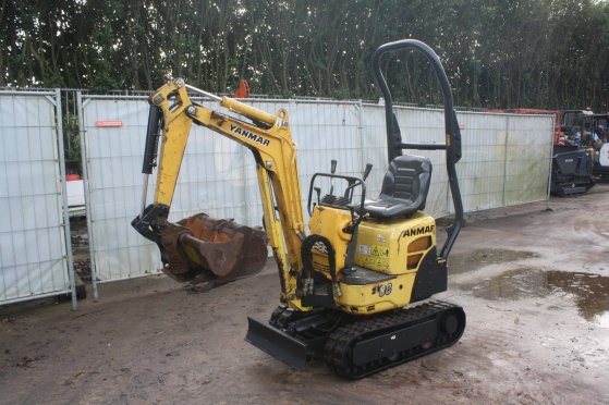 Mini excavator Yanmar SV08-1AS Diesel 7.7kW 2013 923 2013 2 image 4