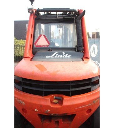 Linde H80D/900-03 Diesel Forklift 8000kg 3.75m 2007 9966 2007 2 Forklift image 4