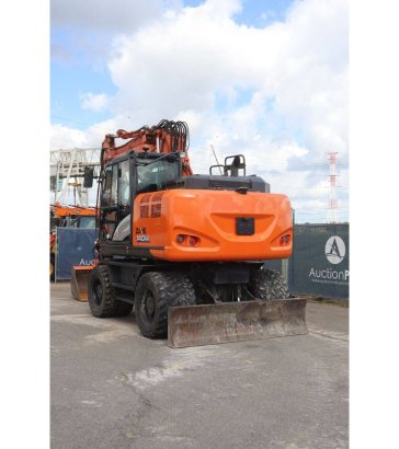 Wheel excavator Hitachi ZX140W-6 Diesel 105kW 2018 ZX140W-6 2018 2 Wheeled Excavators image 4