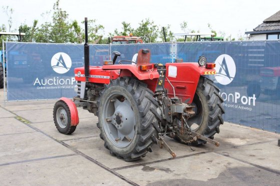 Mini tractor Massey Ferguson 158 Diesel 60hp 1976 (Margin) Massey Ferguson 158 1976 2 image 4