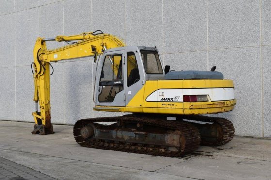 Crawler excavator Kobelco SK160LC Diesel 1997 SK160LC 1997 2 Crawler Excavators image 4
