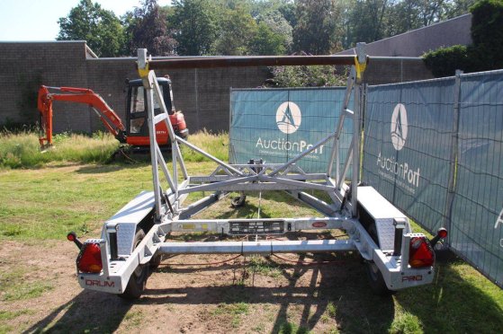 Cable reel trolley Ta-No 3500kg ta-no 2 Flatbed open trailers image 19