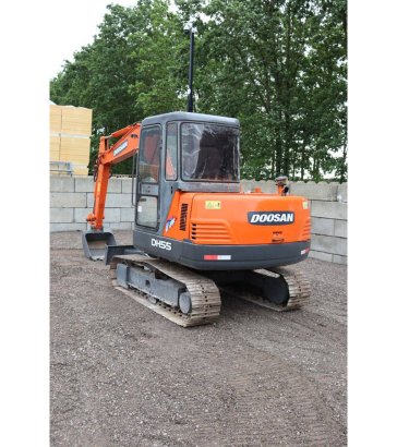 Doosan DH55-V Crawler Excavator Diesel 40kW 2010 Doosan DH55-V 2010 2 Crawler Excavators image 4