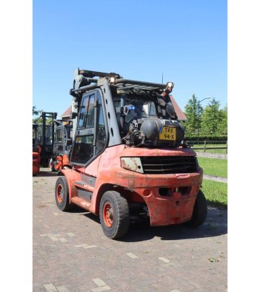 Linde H60T-01 LPG 6000kg Forklift 2011 H60T-01 2011 2 Forklift image 4