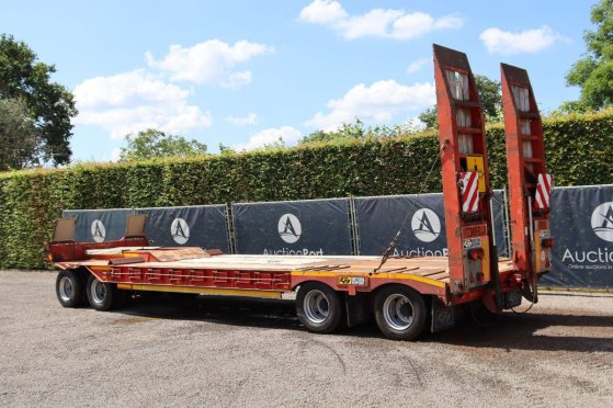 Low loader Gheysen & Verpoort R4020A 1999 Gheysen en Verpoort R4020A 1999 2 Lowloader semi-trailers image 4